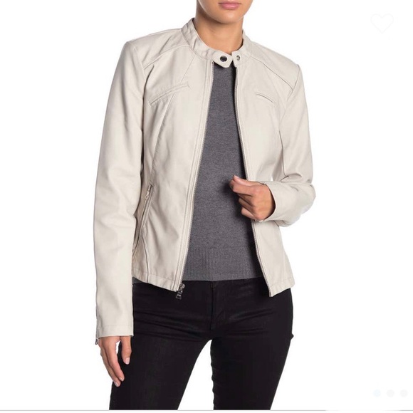 Guess Faux Leather Jacket - Picture 1 of 11